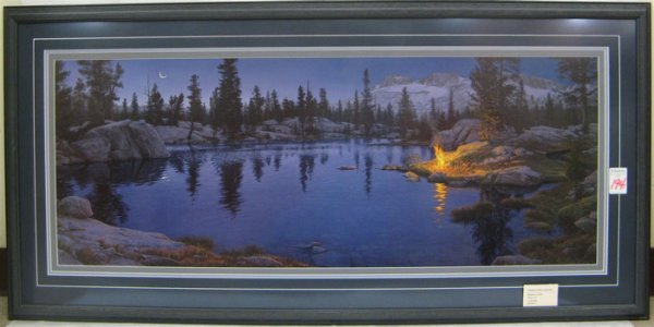 STEPHEN LYMAN COLOR LITHOGRAPH in limited edition