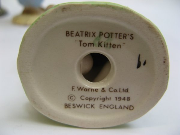 ENGLISH BESWICK PORCELAIN BEATRIX POTTER MINIATUR - 3