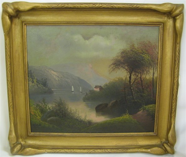 WILLIAM WELDI OIL ON PANEL (Italian/American, bor