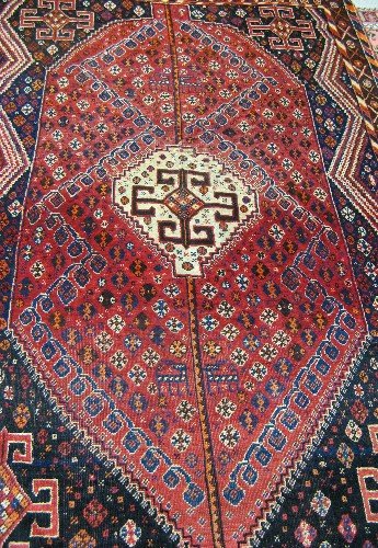 PERSIAN SHIRAZ AREA RUG, Fars province, south cen - 2