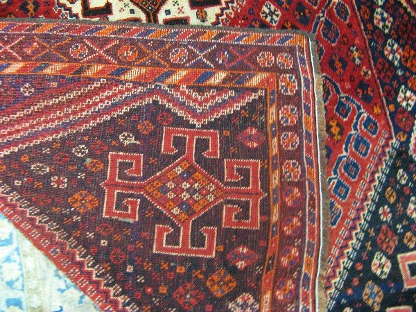 PERSIAN SHIRAZ AREA RUG, Fars province, south cen - 4