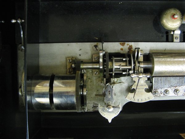 MONUMENTAL SWISS CYLINDER MUSIC BOX, D. Allard & C - 5