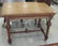 762: LOUIS XVI STYLE OAK LIBRARY TABLE, Continental, l