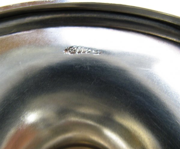 TWO GERMAN .800 FINE SILVER CANDY DISHES, a recta - 3