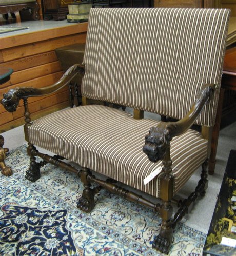THREE-PIECE CONTINENTAL BAROQUE STYLE SALON SET, c - 2