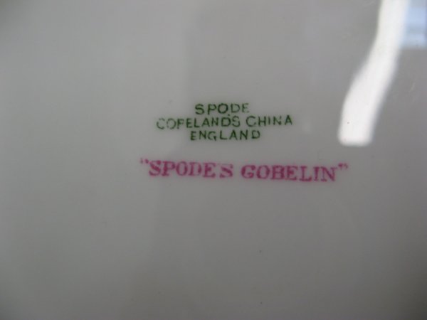 ENGLISH COPELAND SPODE CHINA, 3 pieces, in the Sp - 3