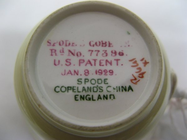 ENGLISH COPELAND SPODE CHINA, 3 pieces, in the Sp - 4