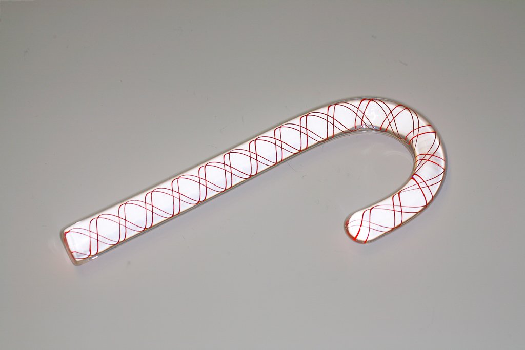 Steuben Glass Candy Cane (1 of 2)