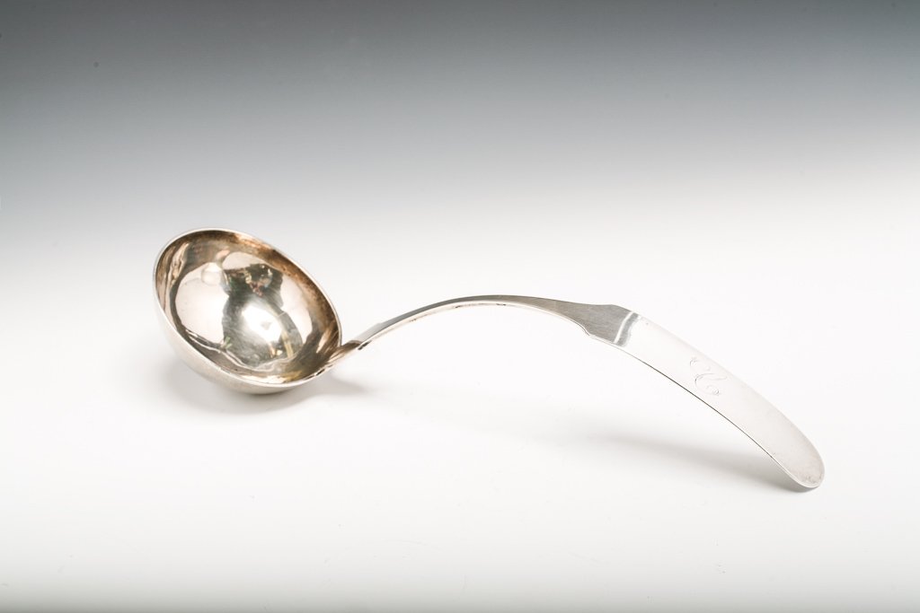 A.F. Shepard Kentucky Coin Silver Punch Ladle (1 of 4)