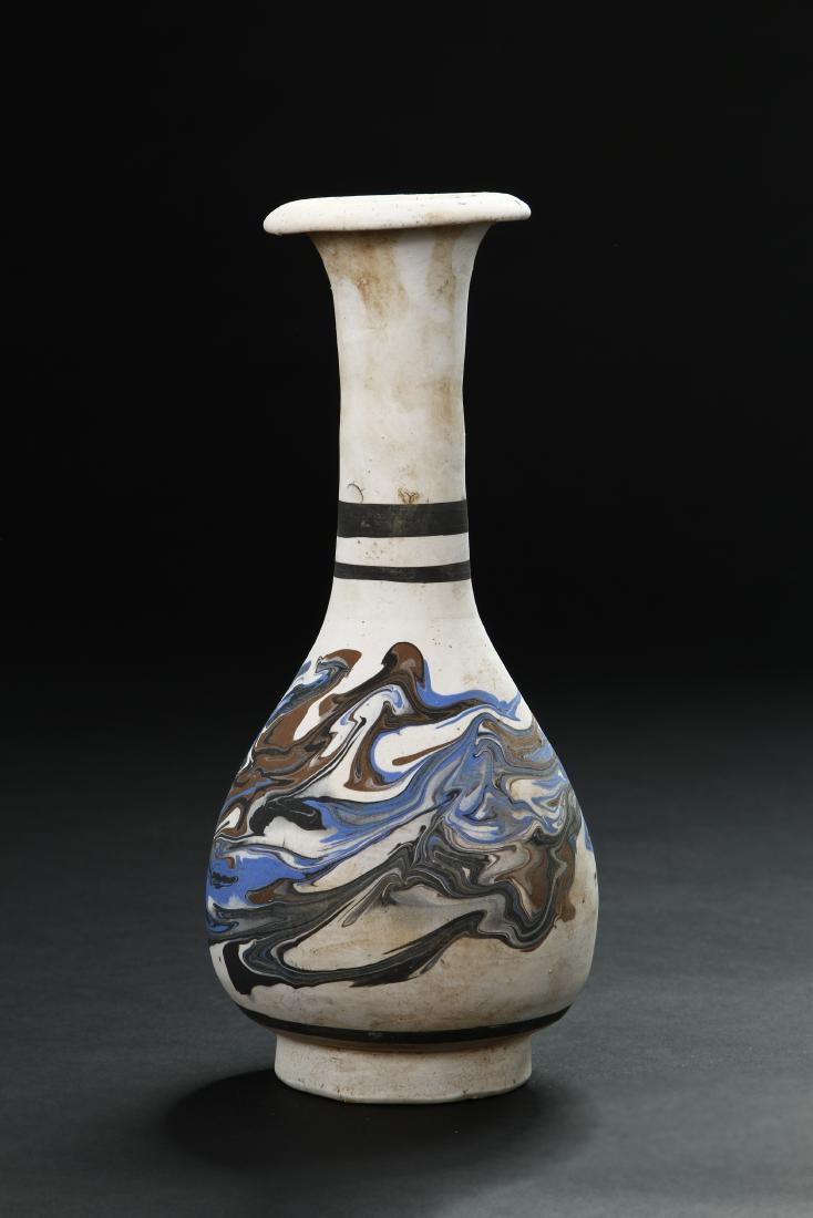 Rare Cizhou Painted Buff Ware Vase (1 of 9)