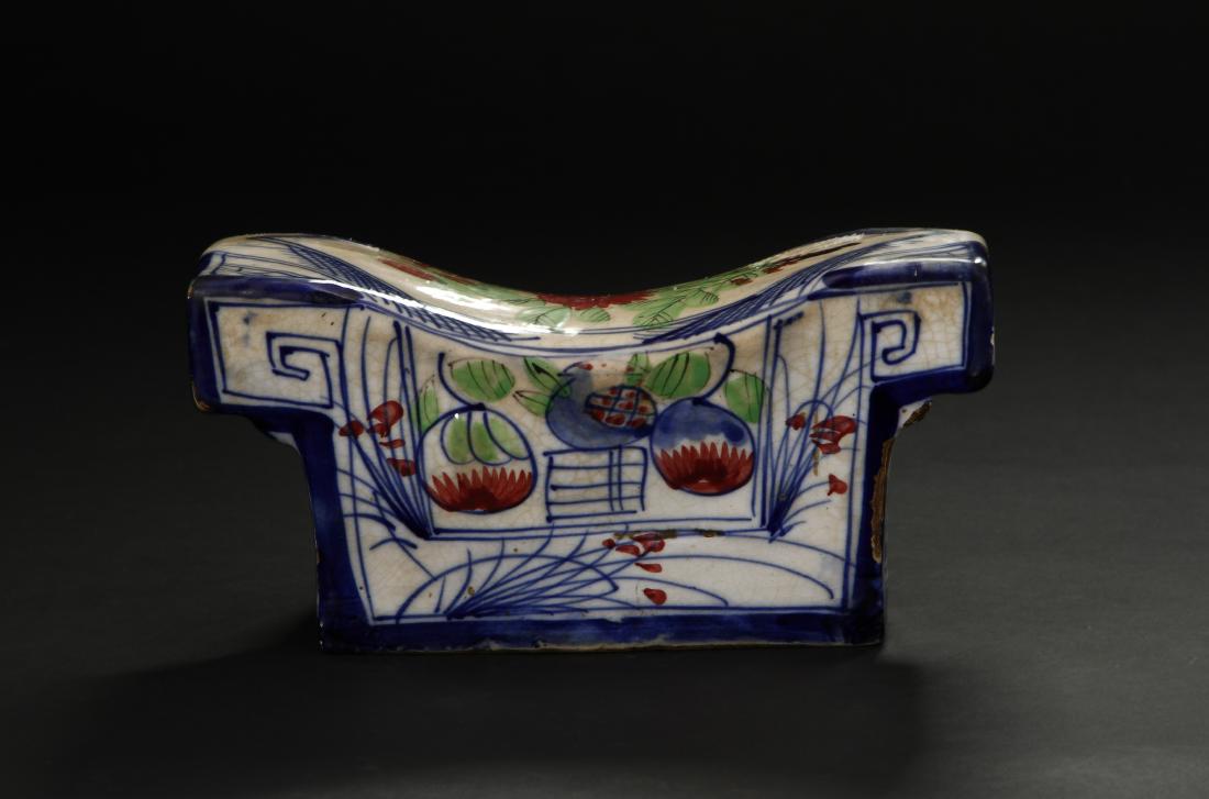 Early Qing Porcelain Pillow (1 of 6)