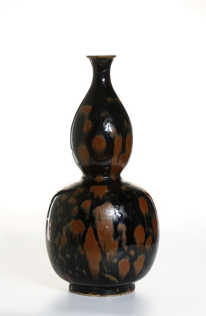 Ting-Type Russet Splashed Double-Gourd Vase (1 of 8)