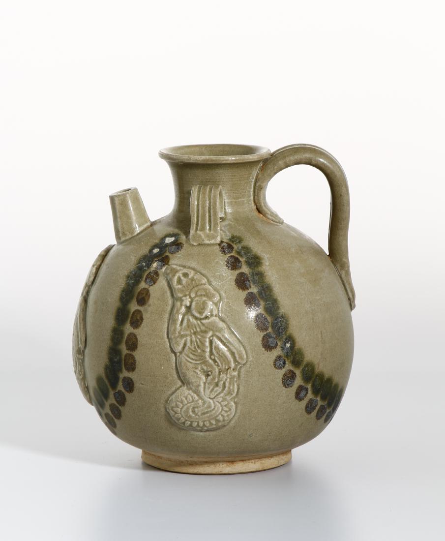 Chinese 'Changsha' Celadon-Glazed Ewer (1 of 6)