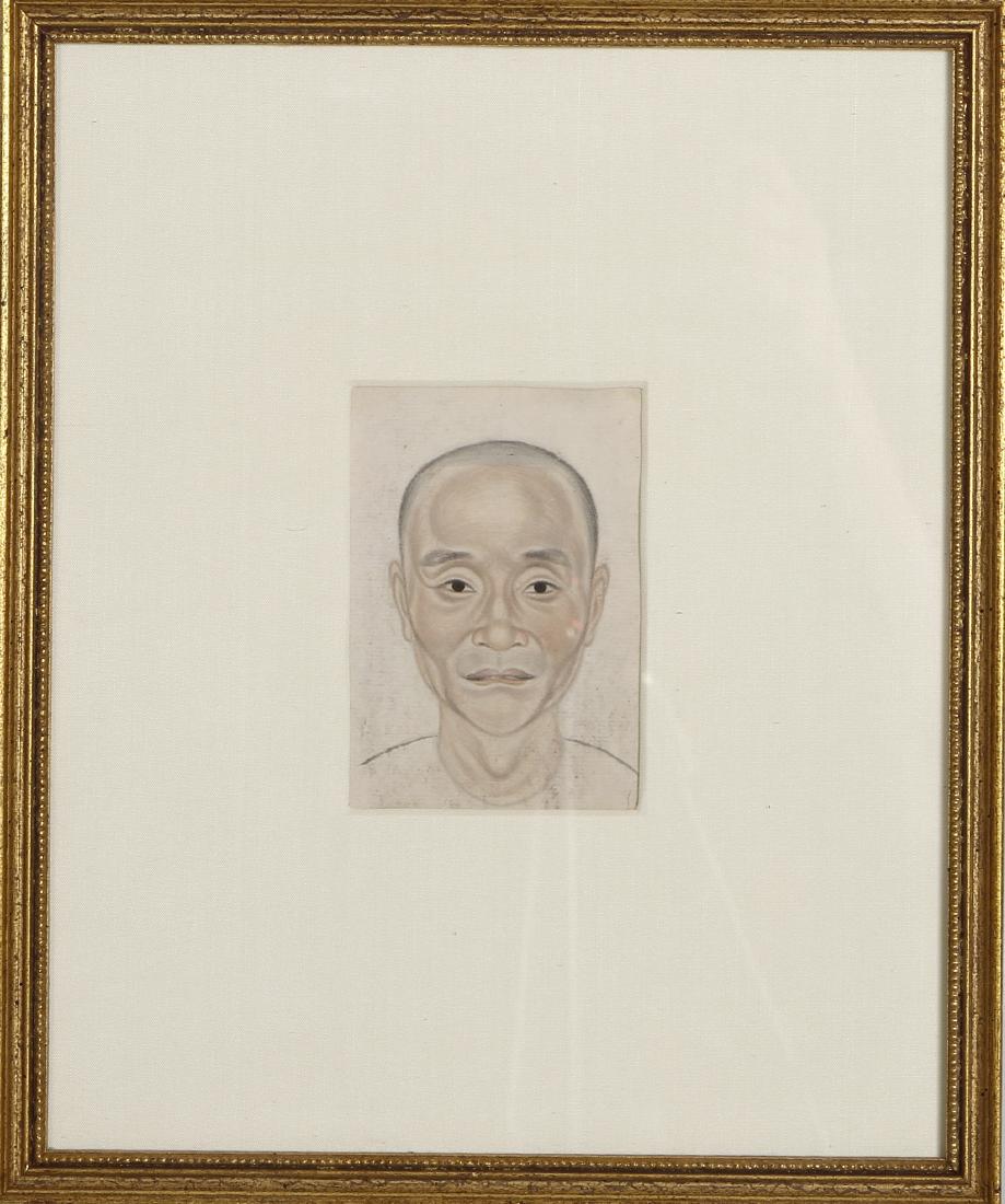 Six Chinese Framed Portrait Paintings (1 of 8)