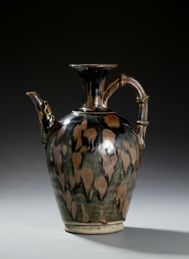 Rare Chinese Chi-Chou Russet-Splashed Ewer (1 of 11)