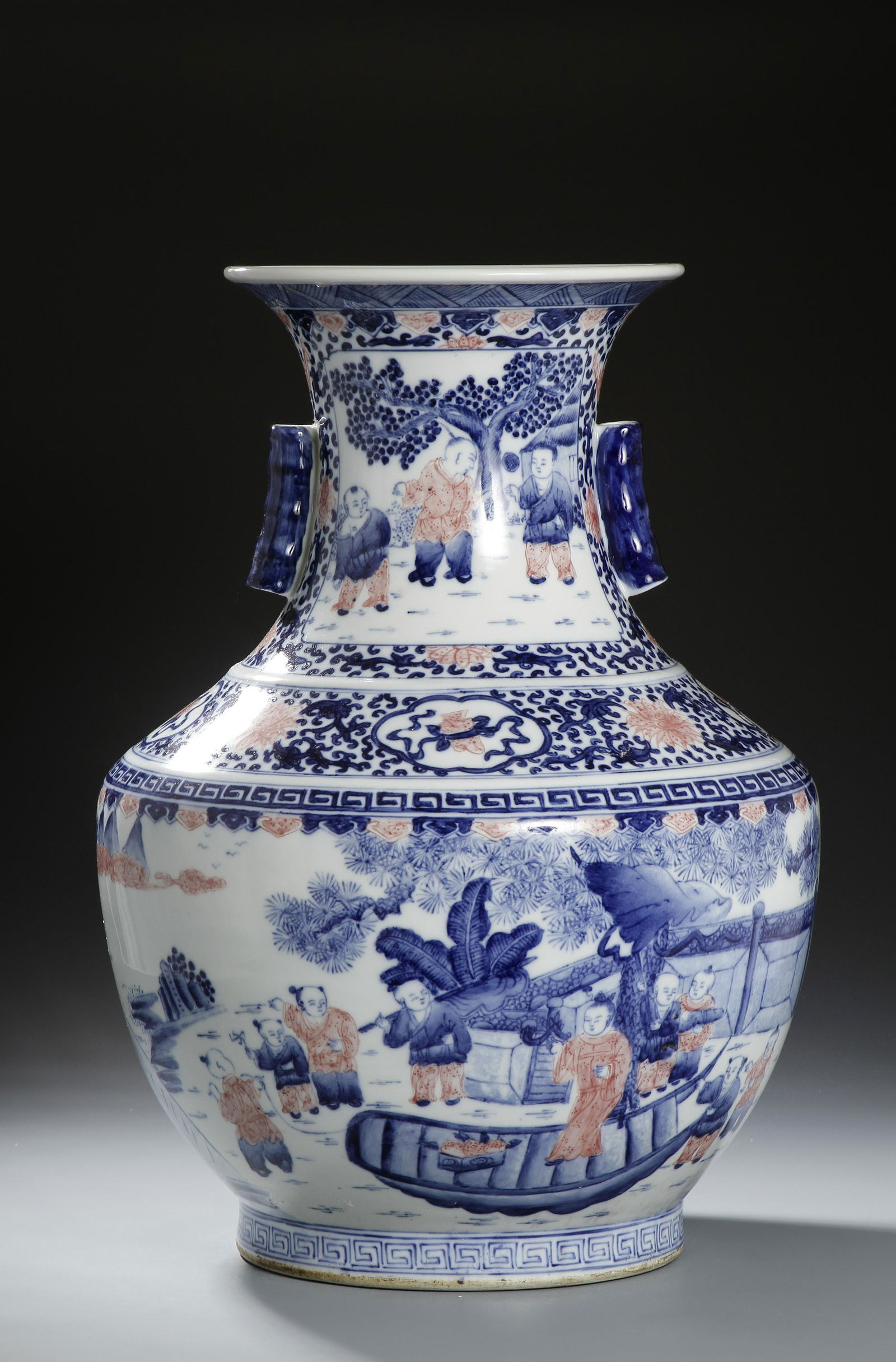 Chinese Copper-Red and Underglazed-Blue Jar (1 of 13)