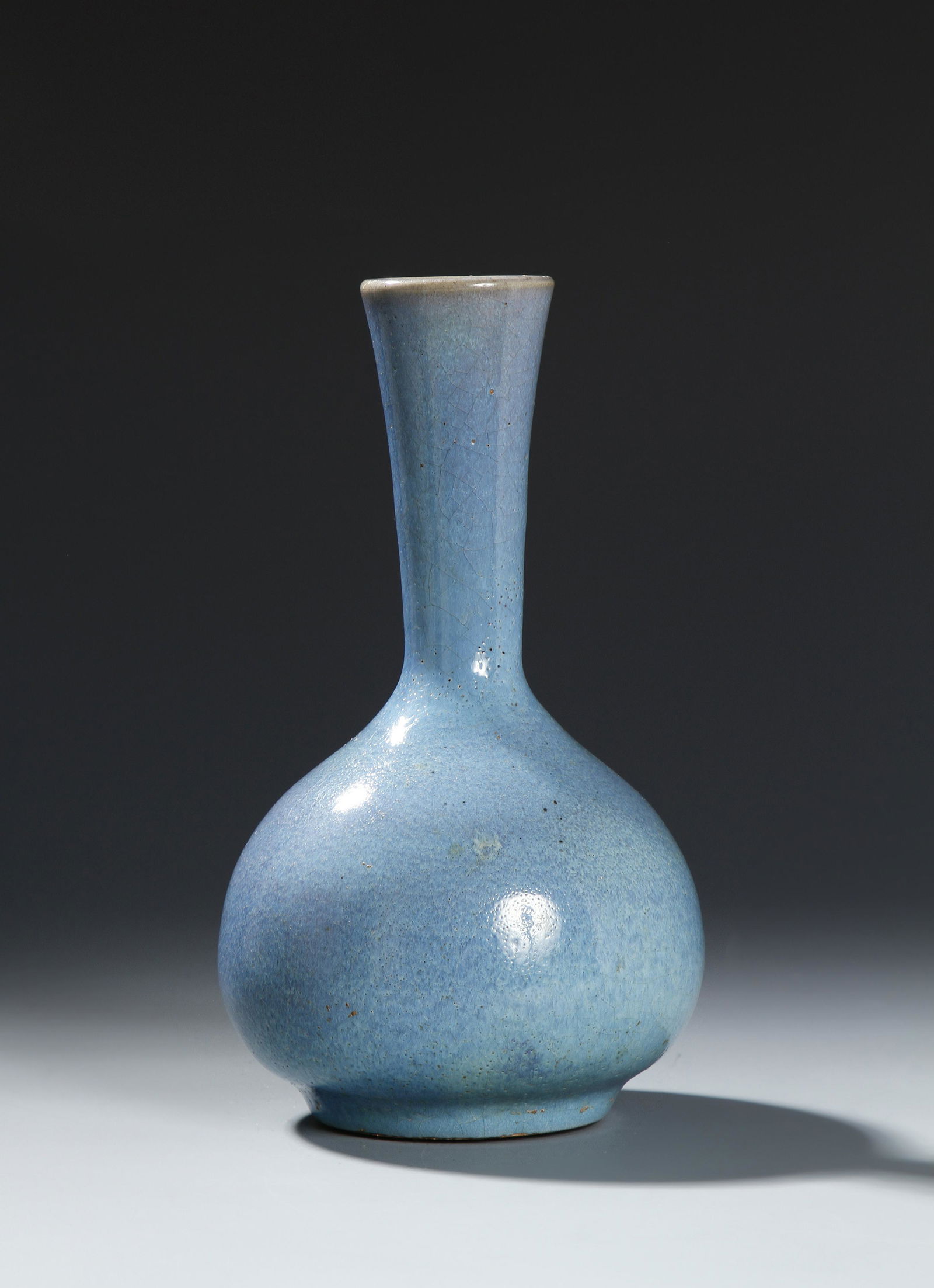 Chinese Jun Type Pear-Shaped Bottle Vase (1 of 7)