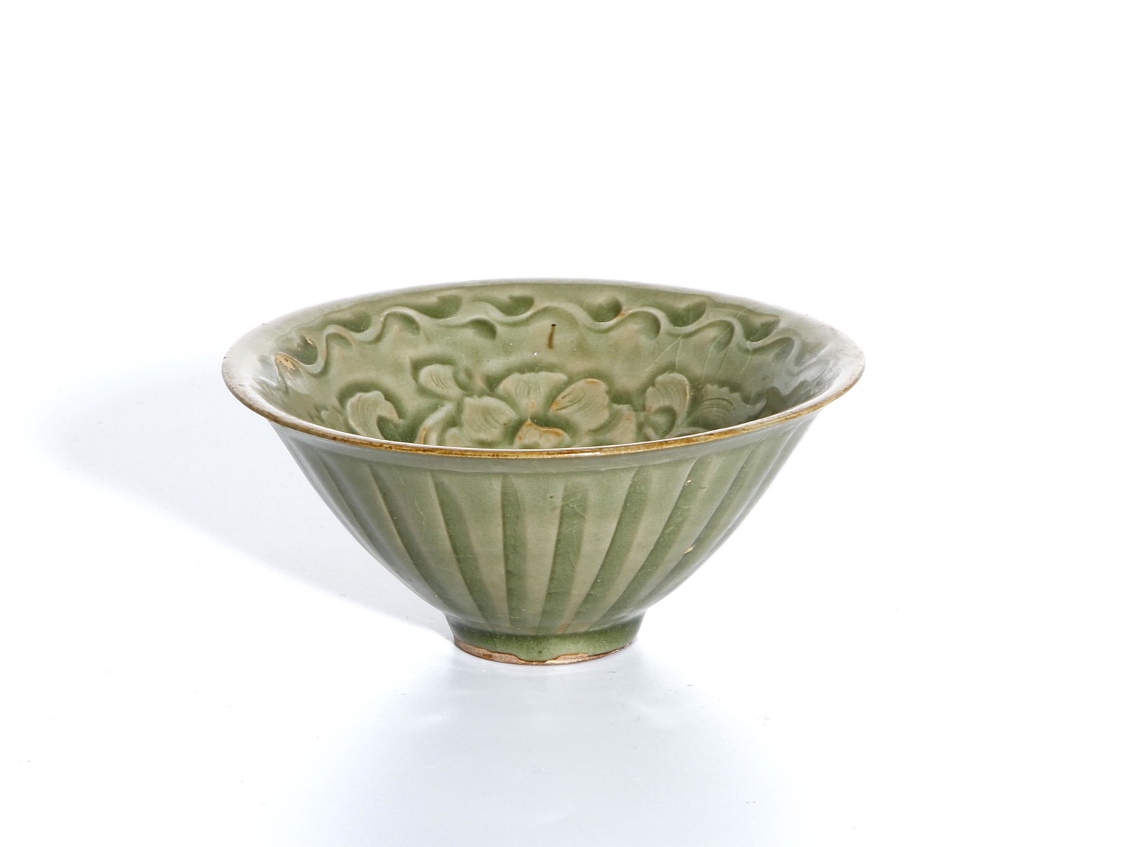 Chinese 'Yaozhou' Celadon Glazed Bowl (1 of 7)