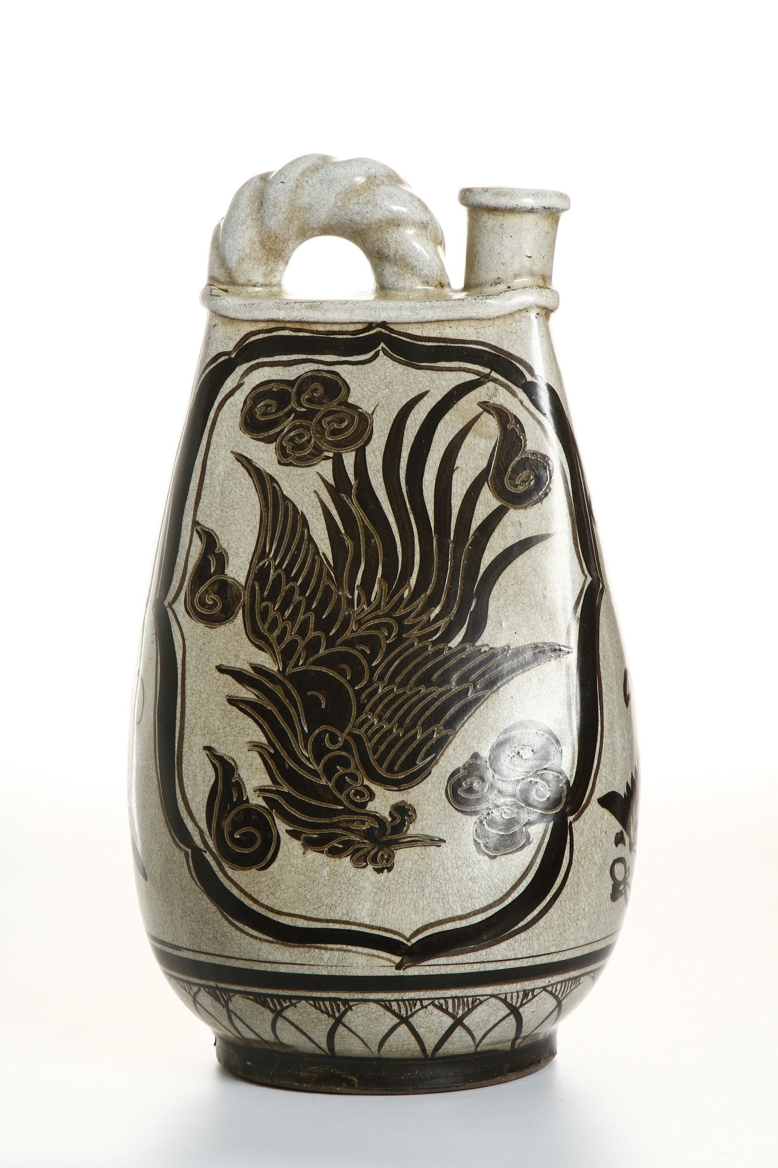 Chinese Cizhou Type Flask (1 of 7)