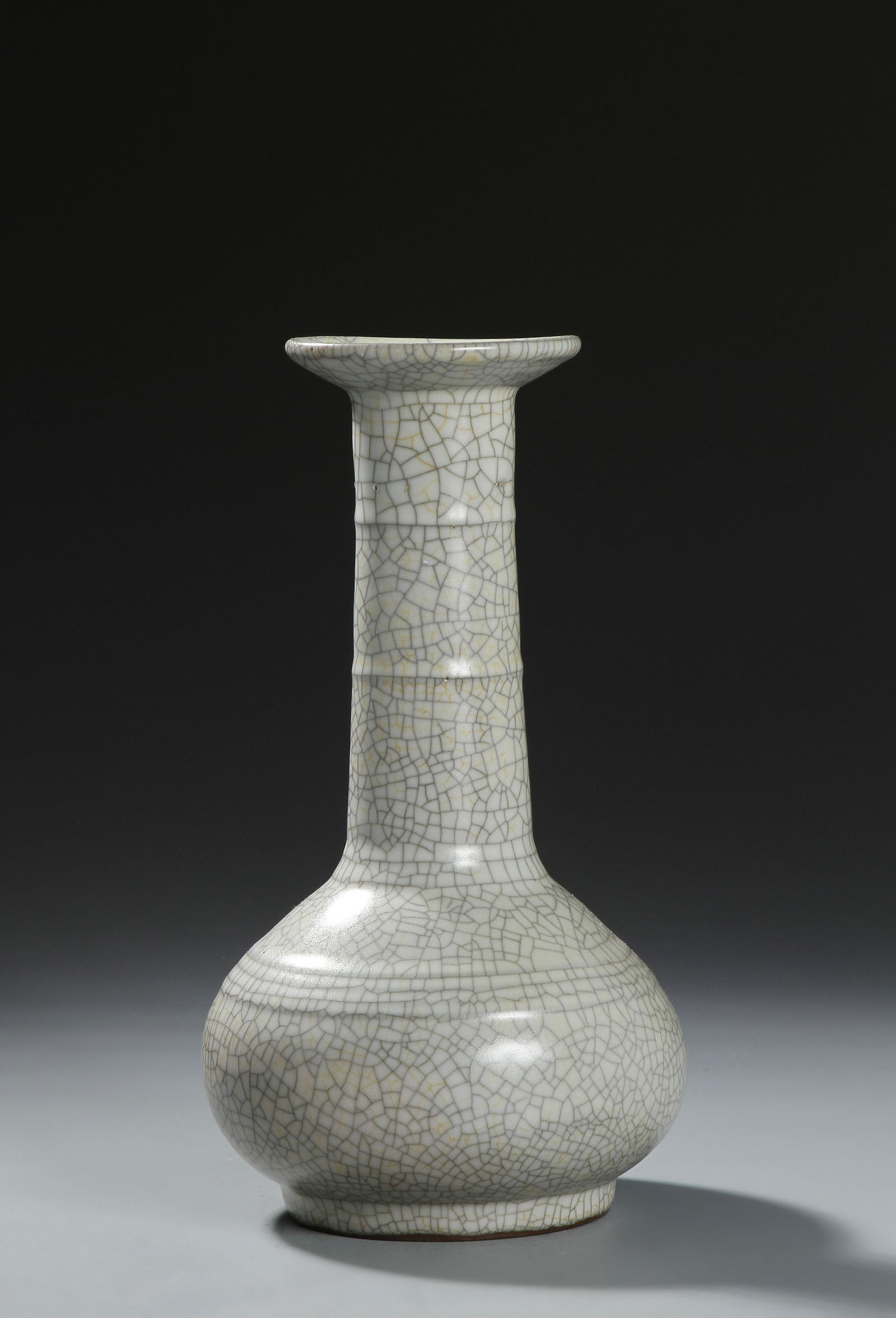 Ge-Type 'Bamboo Neck' Bottle Vase (1 of 10)