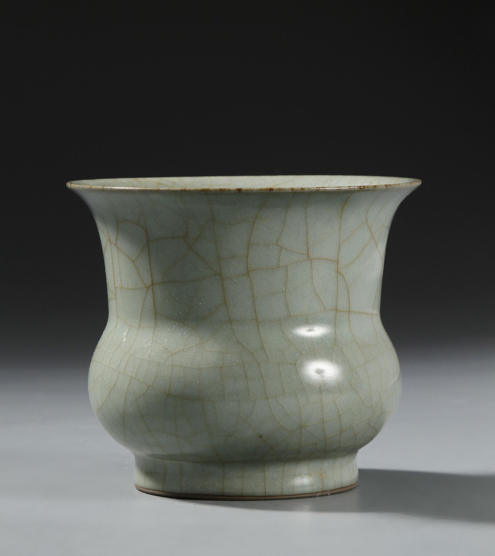Guan-Type Lungchun Celadon Zhadou (1 of 9)