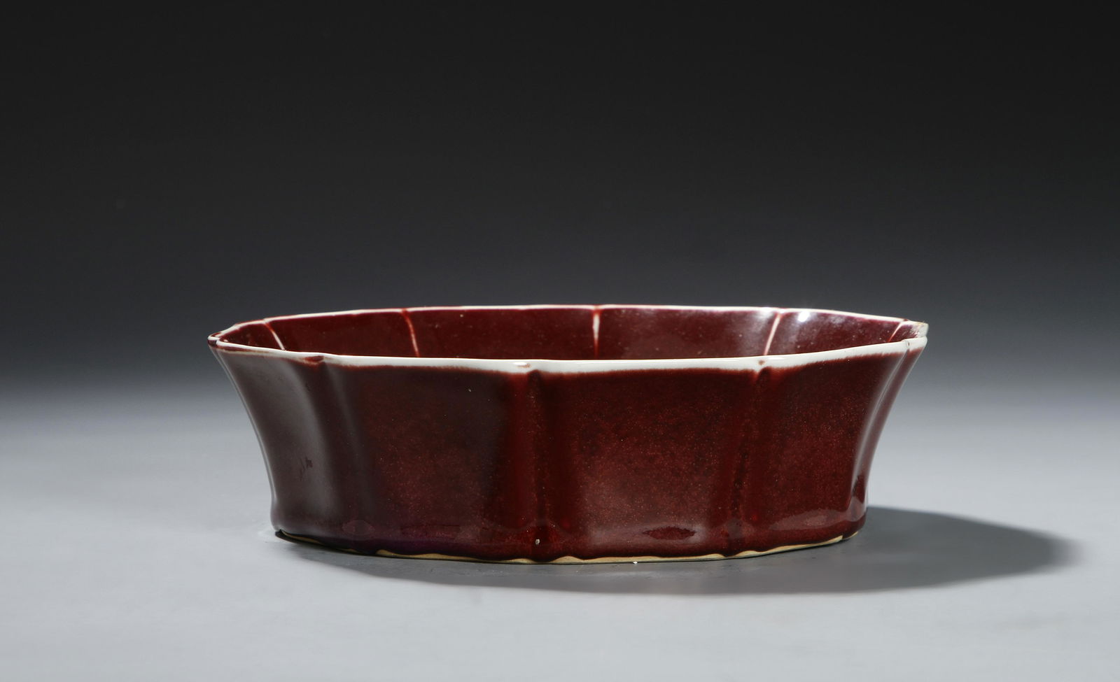 Sacrificial Red And 'Fahua' Decorated Brushwasher (1 of 7)