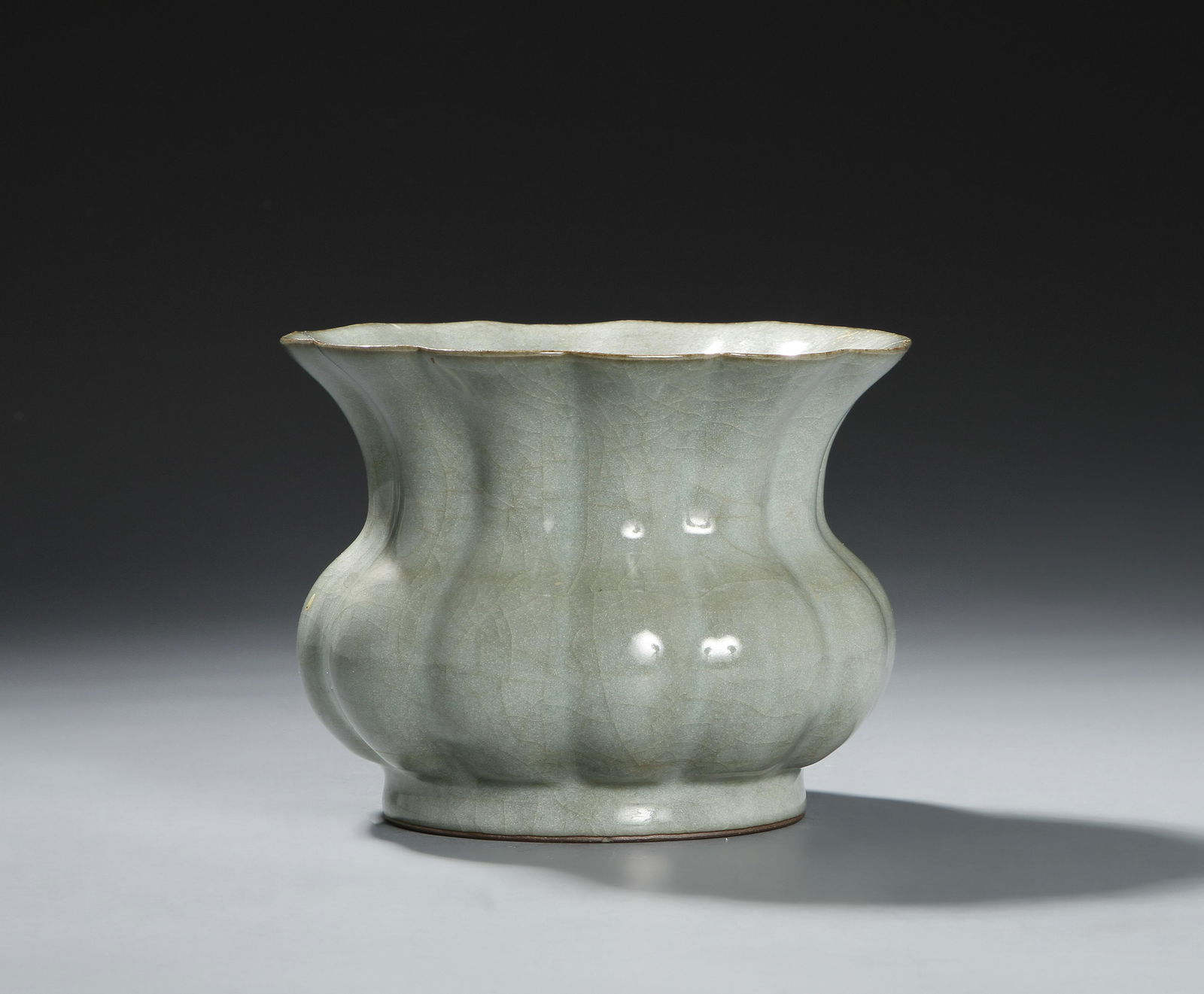 Kuan-Type Lungquan Celadon Lobed Zhadou (1 of 7)