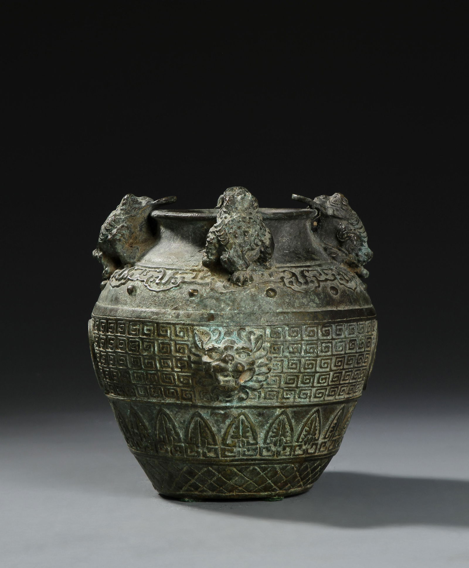 Chinese Bronze Jar (1 of 8)
