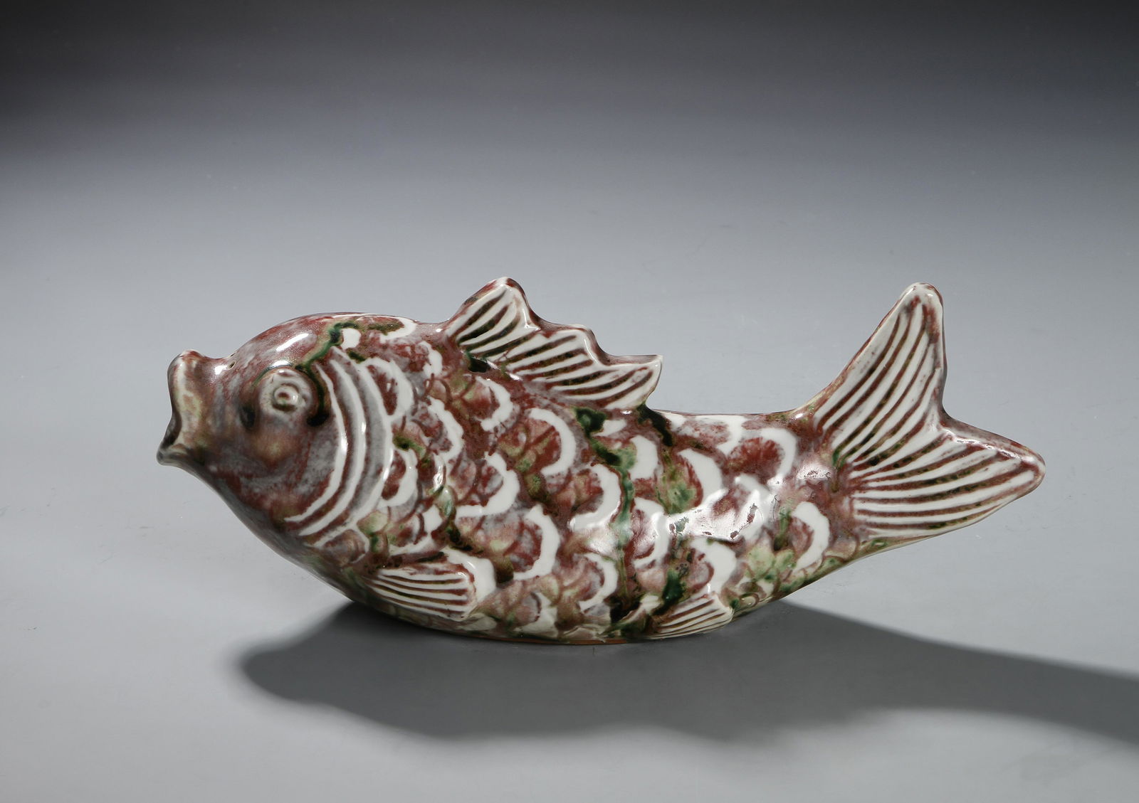 Chinese Peachbloom Porcelain Fish (1 of 5)