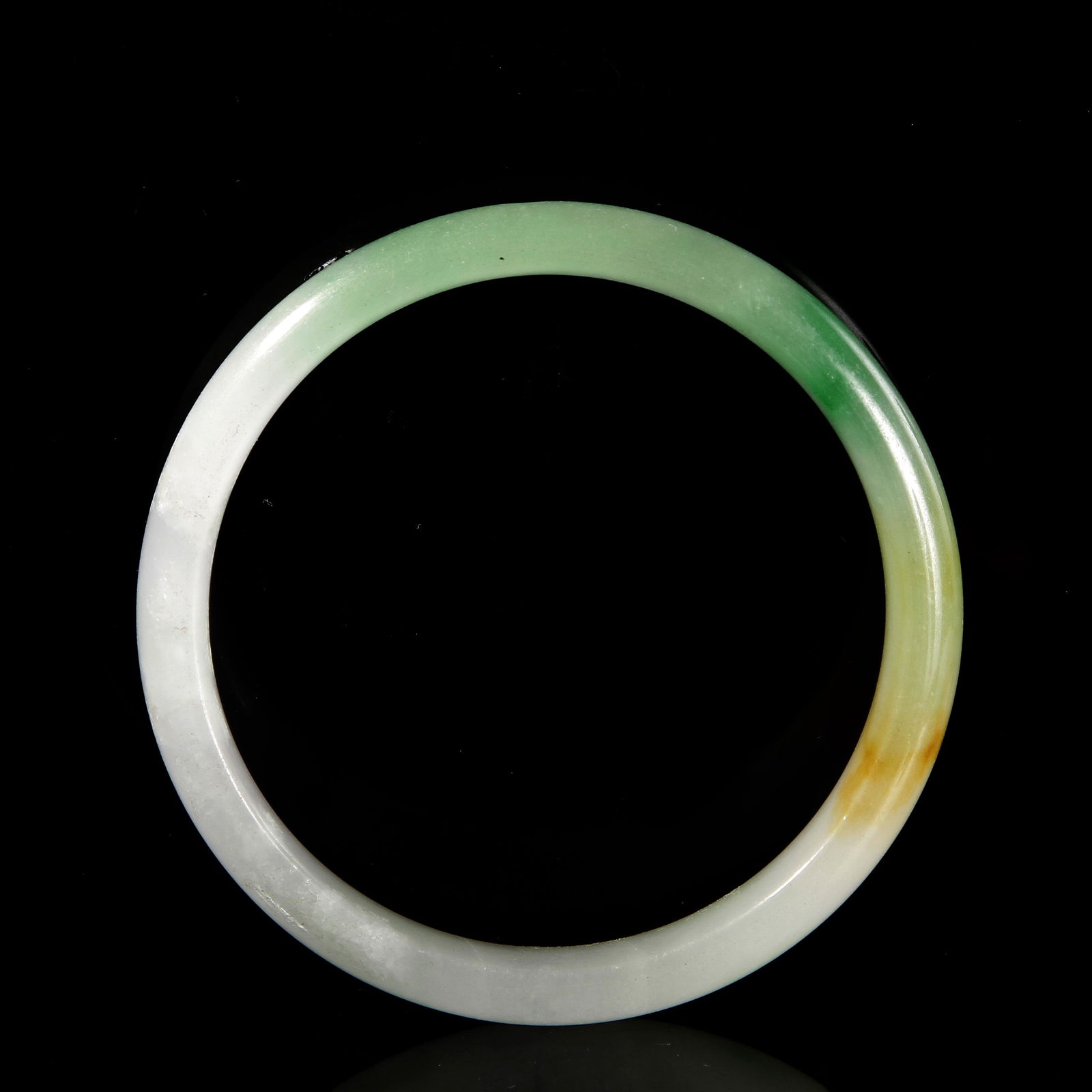 Chinese Jadeite Bangle (1 of 6)
