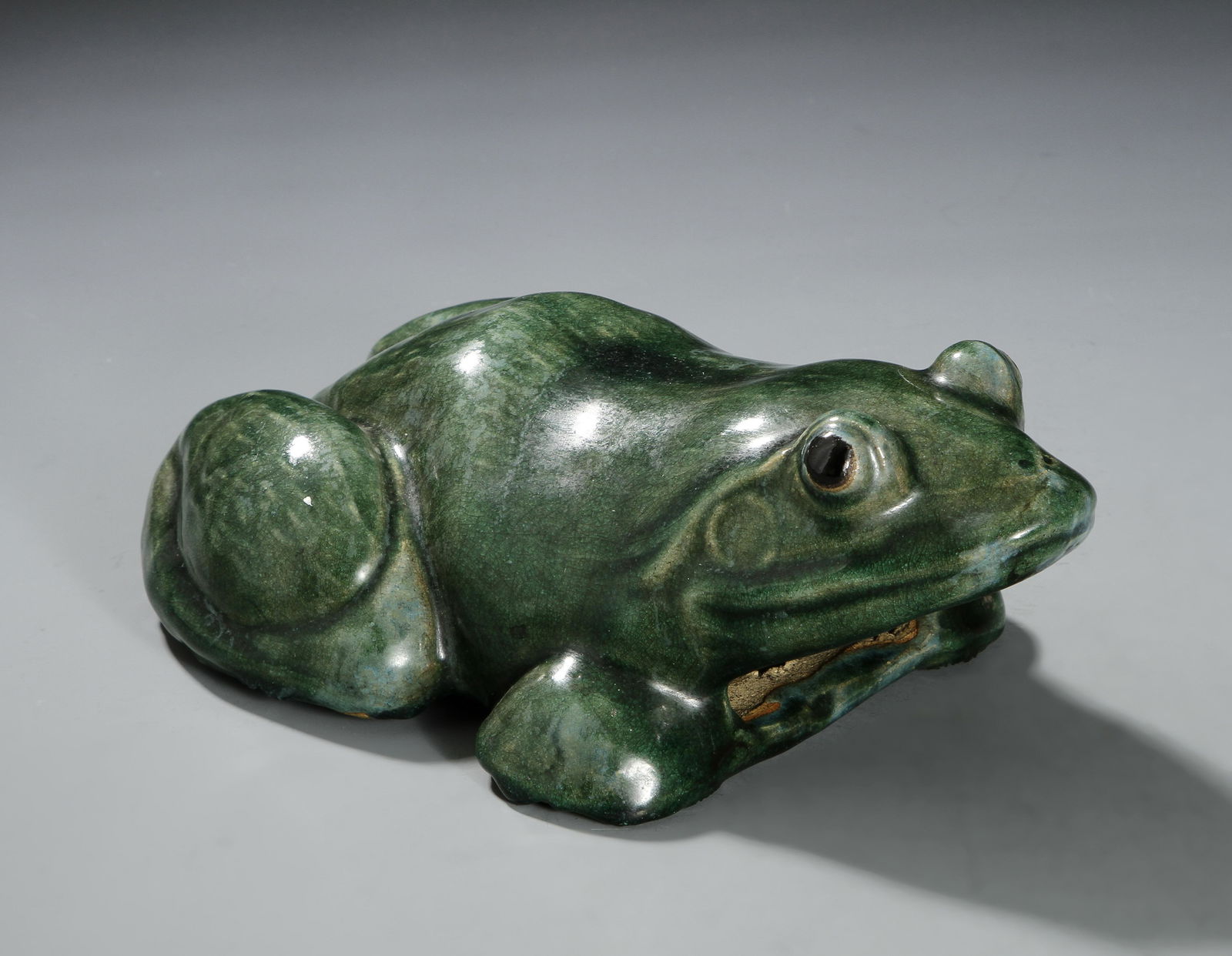 Chinese Green Glazed Toad Wall Hanging Vase (1 of 8)
