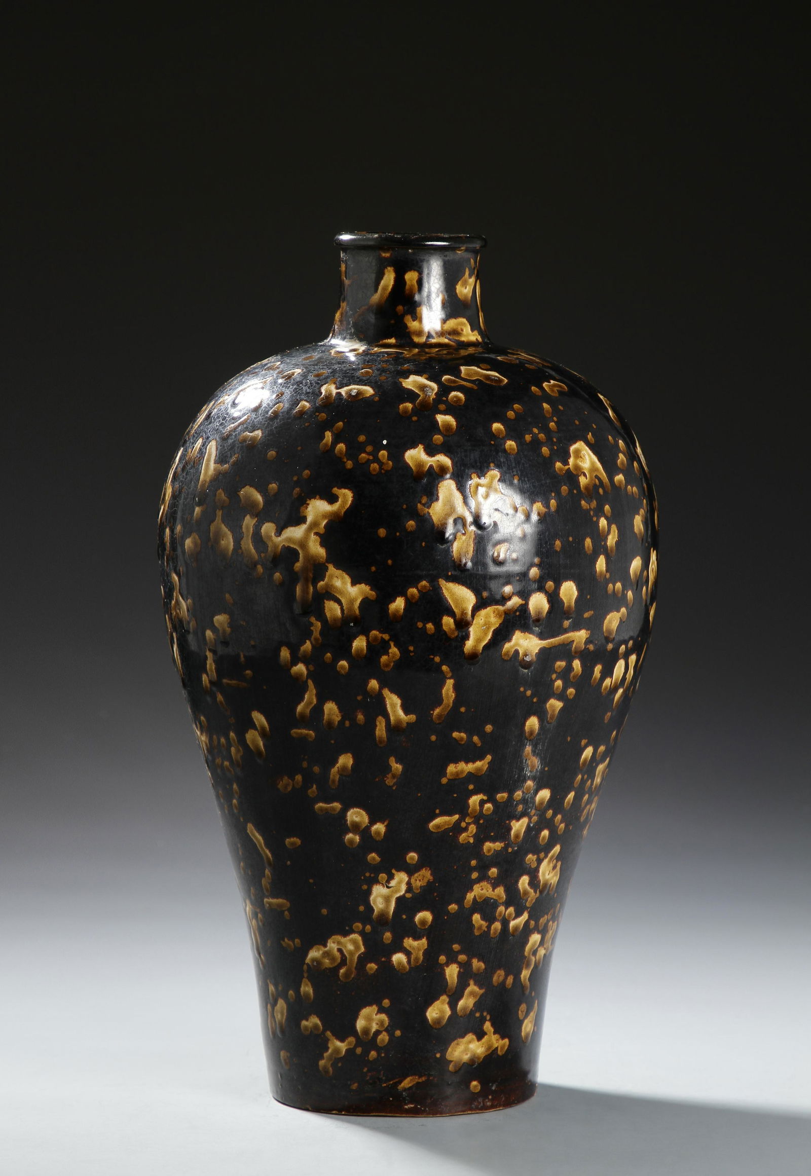 Chinese Chi-Chou 'Tortoise Shell' Meiping Vase (1 of 8)