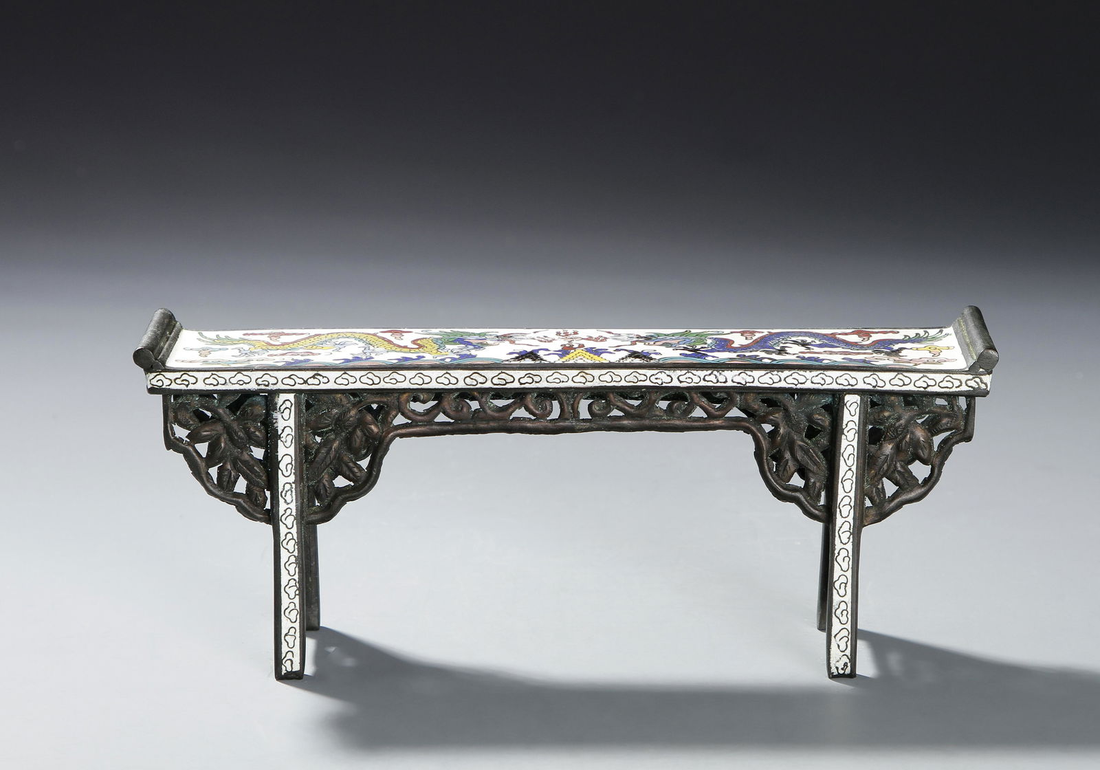 Chinese Enameled Mini Altar Table (1 of 3)