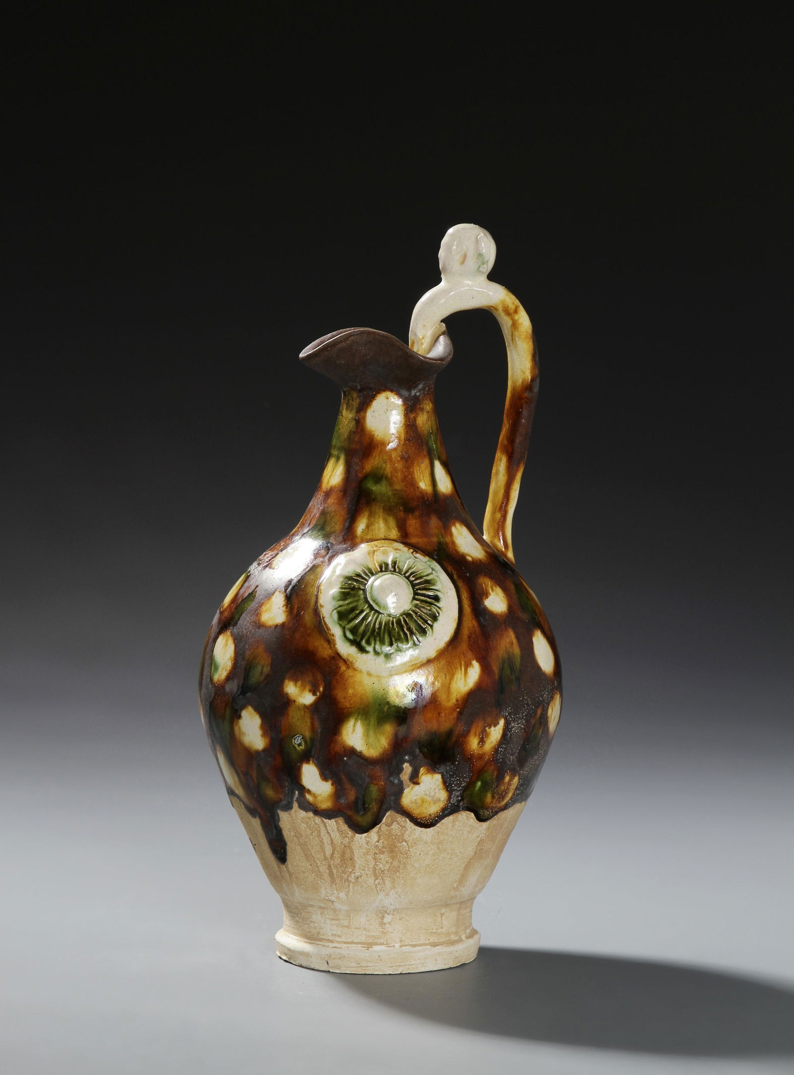 Chinese Sancai Ewer (1 of 6)