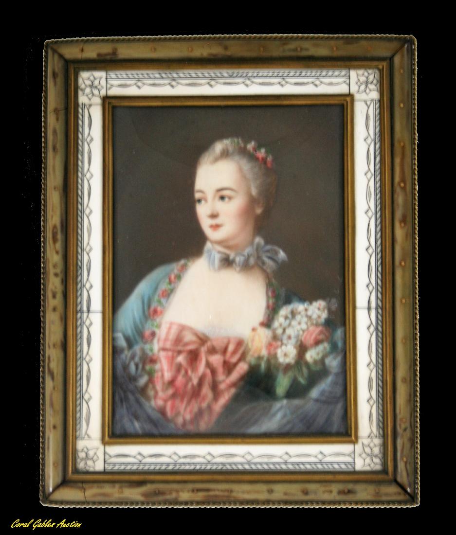 Porcelain plaque. (1 of 3)