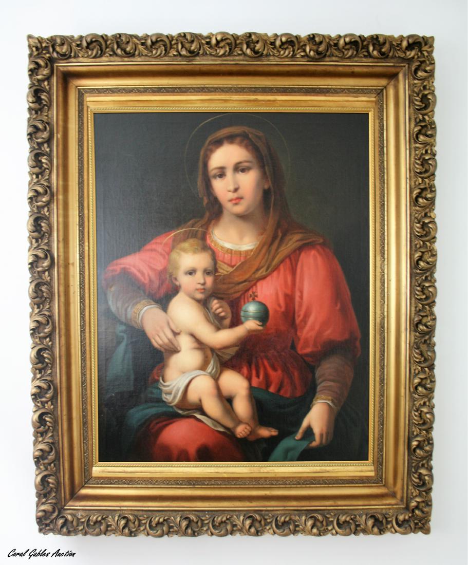 Anton Raphael Mengs (1728-1779) Atribuited: Antique German Anton Raphael Mengs (1728-1779) Atribuited Oil and Canvas. Measures: 42 in x 33 in.