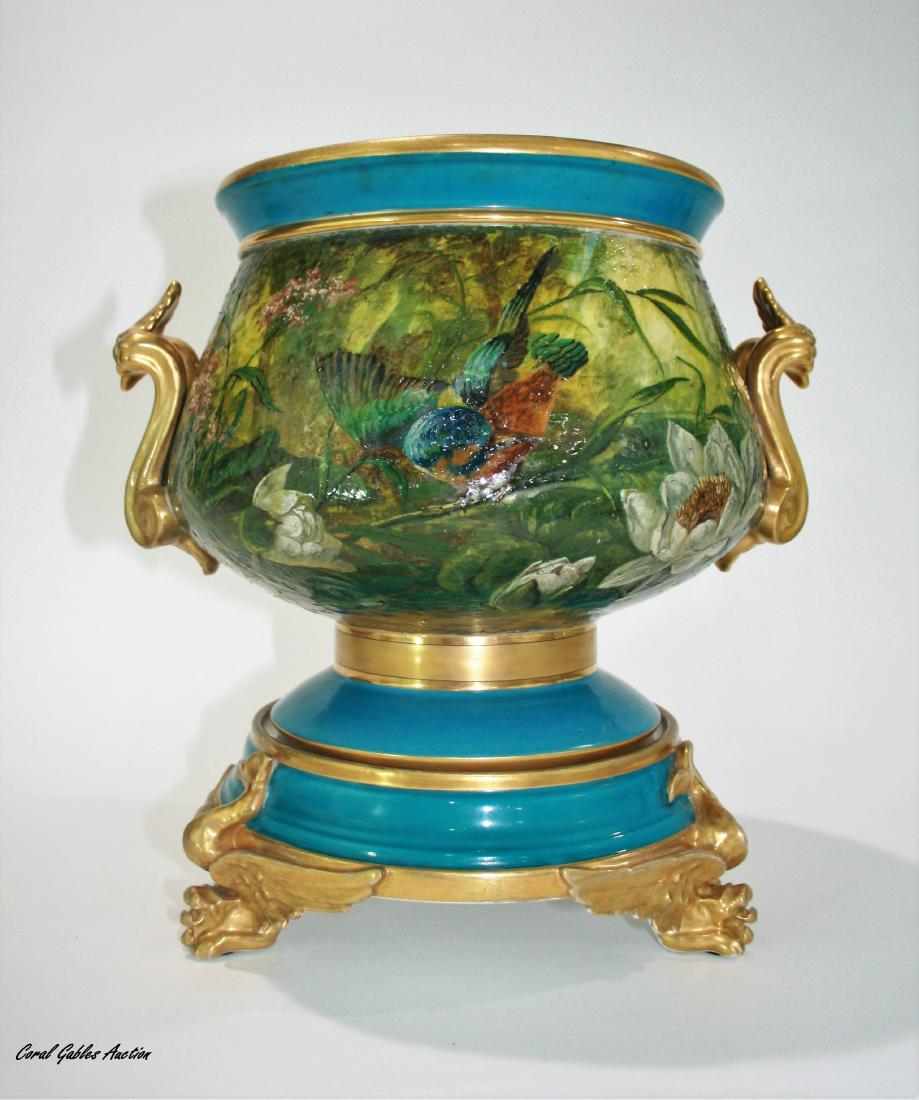 Â Antique porcelain hand painted Centerpiece (1 of 3)