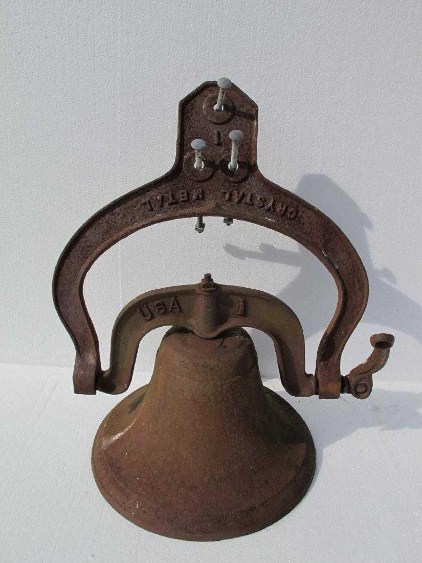 Crystal Metal USA 1 cast iron bell