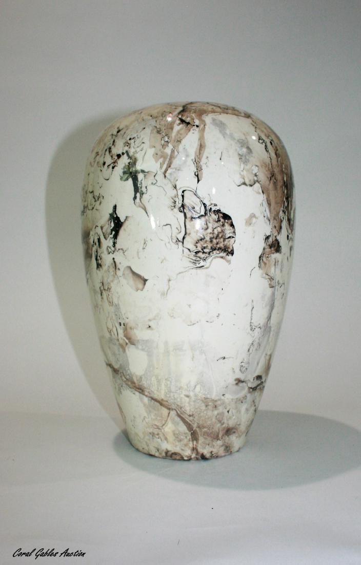 Vintage ceramic glazet Vase (1 of 1)