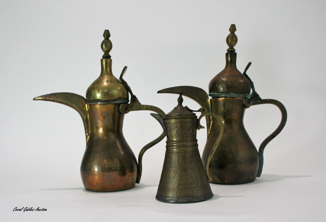 Â Coffee makers of india. 19th or 20th century: Â Coffee makers of india. 19th or 20th century. Signature not eligible. Measure The couple is 12 "in and the small one is 7" in