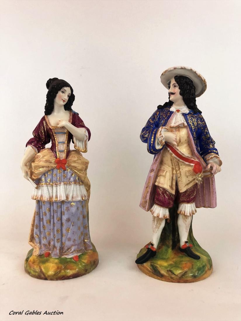 Pair Jacob Petit Porcelain Vases: Pair Jacob Petit Porcelain Vases. Measure 13"in H.