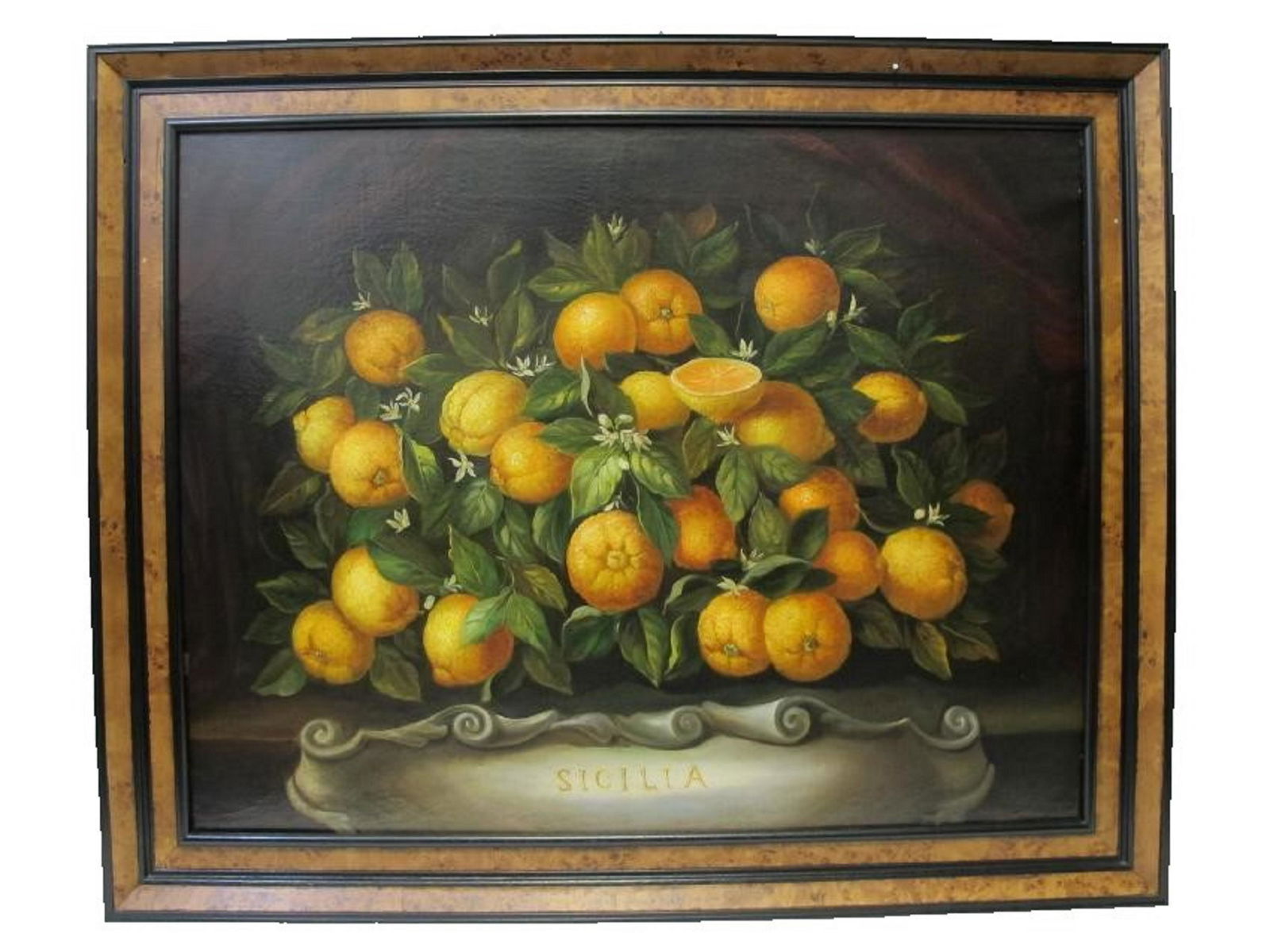 Italian school, early 20th C still life painting (1 of 6)