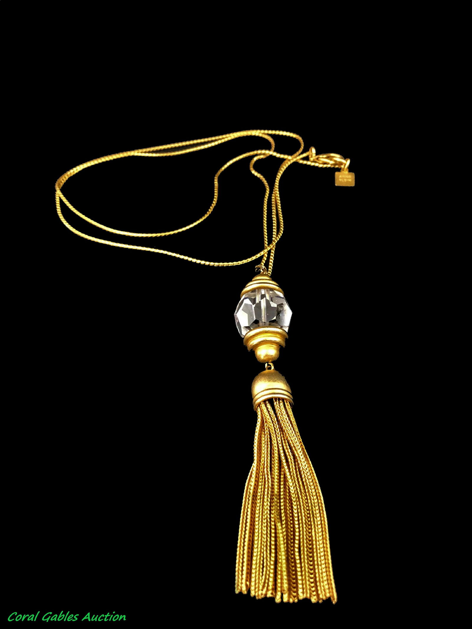 Light Fancy Necklace Signed by Designer (1 of 1)