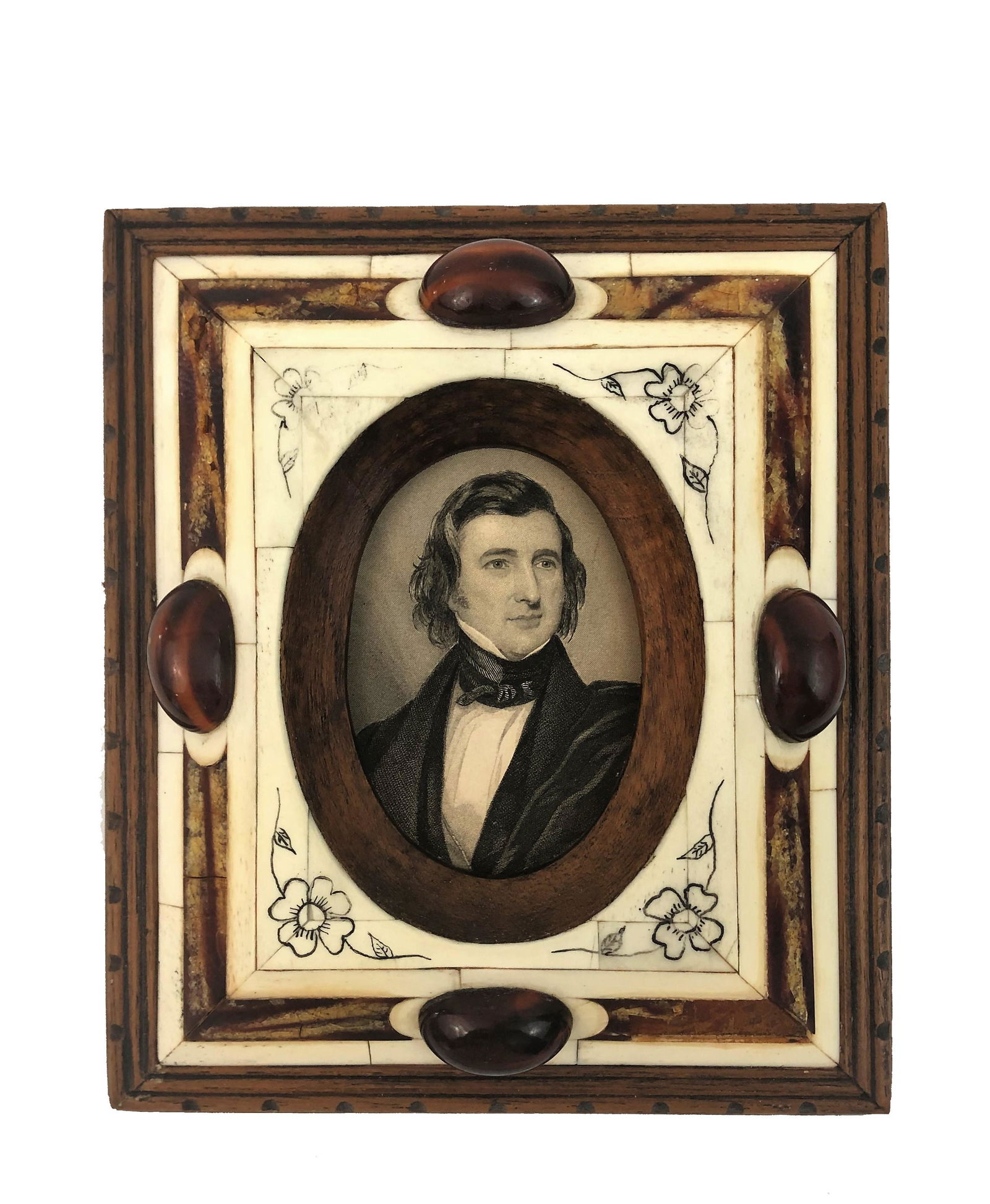 Antique Frame Possibly of Tortoiseshell (1 of 1)