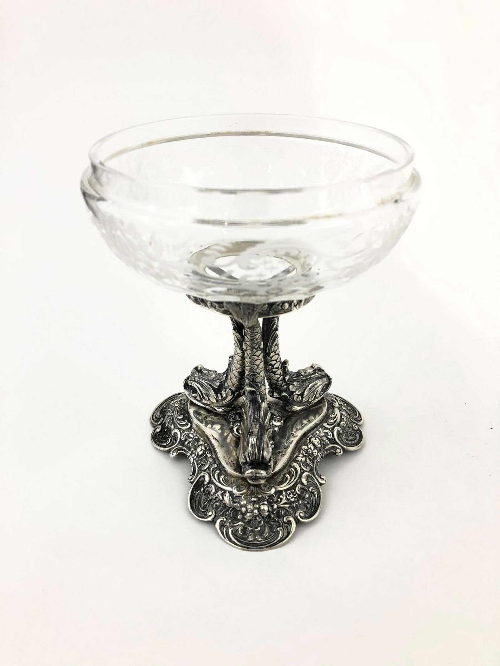 Germany Sterling Silver and Probably Baccarat Crystal (1 of 3)