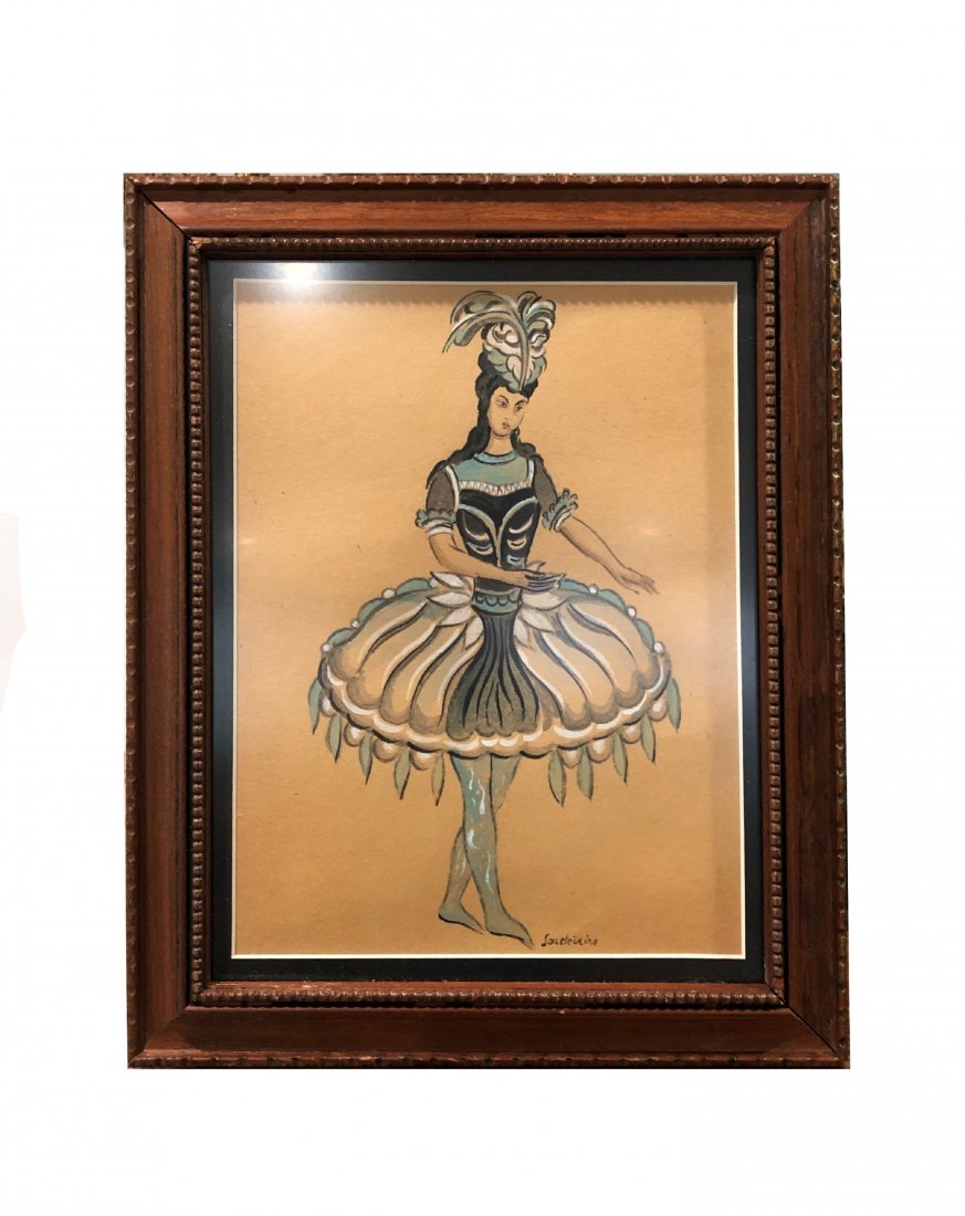 Sergei Soudeikine (1883 - 1946). Russian (1 of 4)