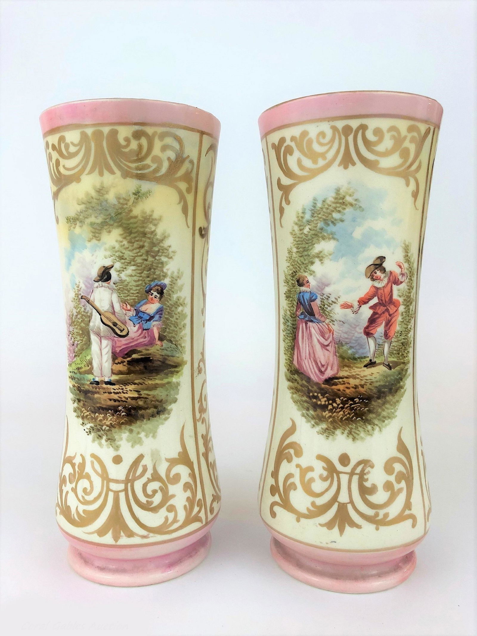 Pair of meissen vases (1 of 3)