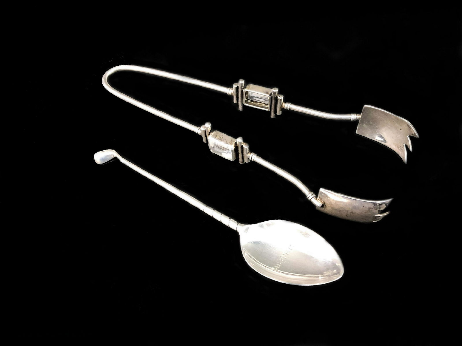 Two sterling silver serving piece (1 of 3)