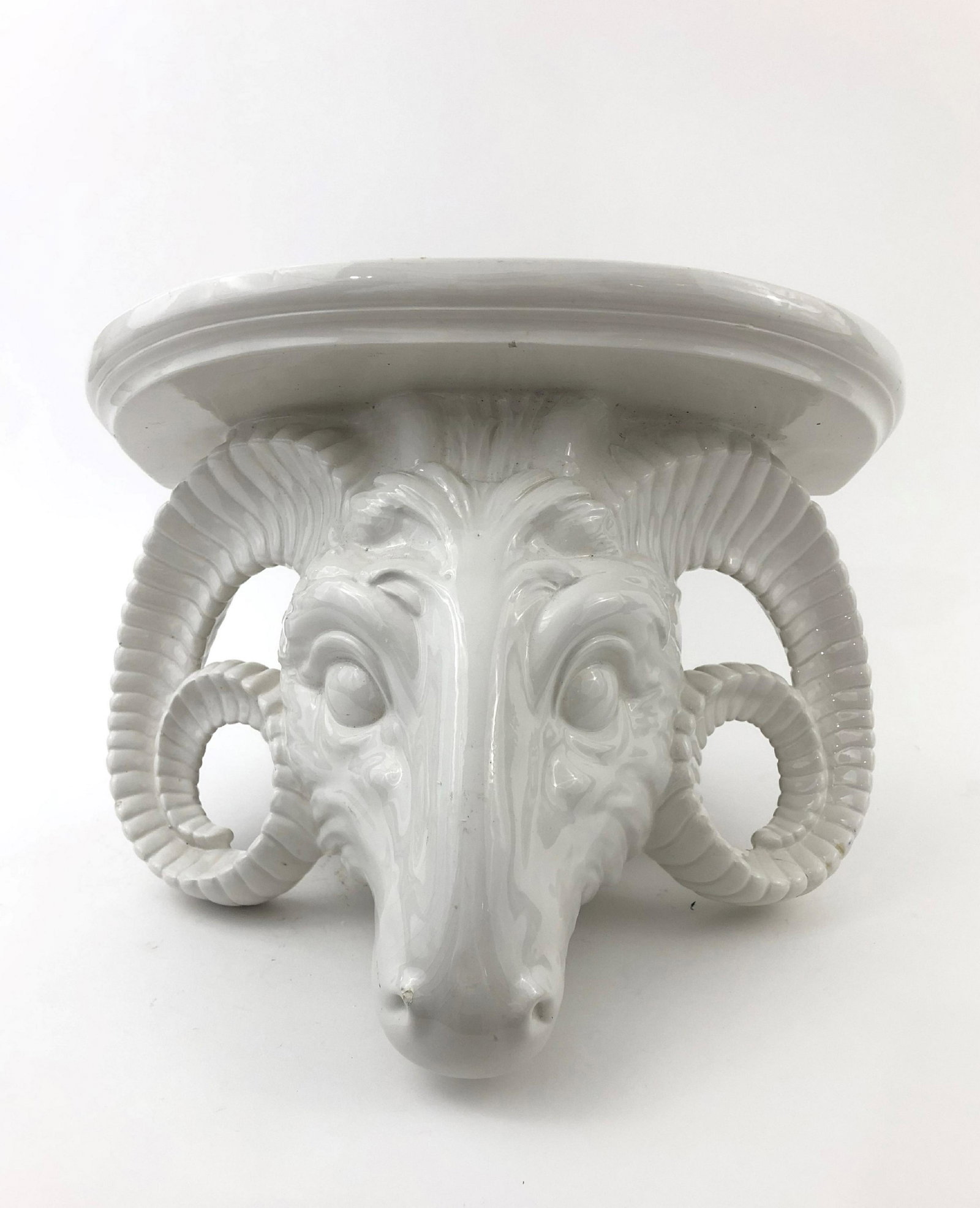 Porcelain Bracket with Goat Design (1 of 3)