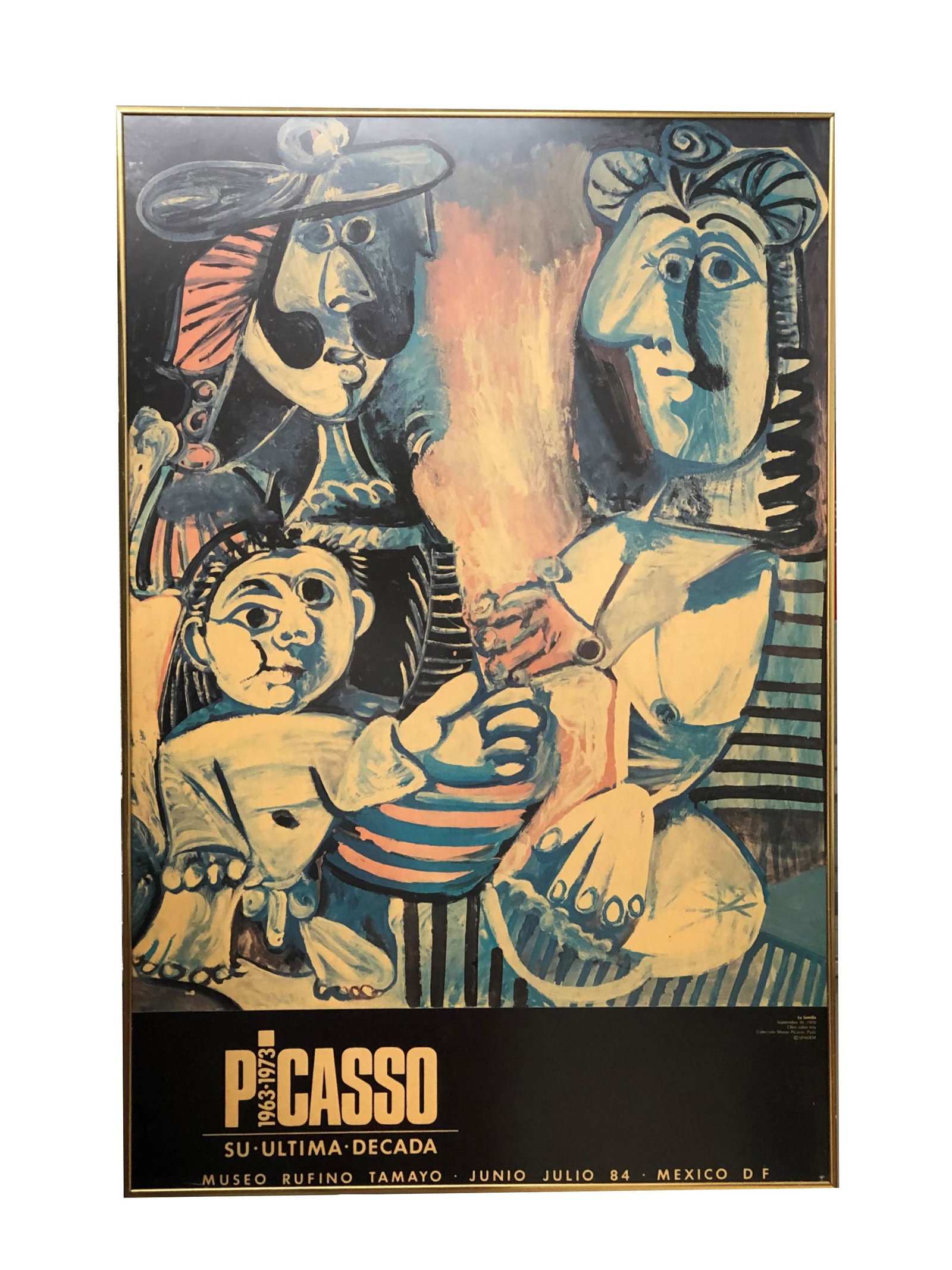 Pablo Picasso Poster 1963- 1973 "His last decade" (1 of 4)